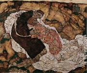 Egon Schiele Death and Maiden (mk12) USA oil painting reproduction